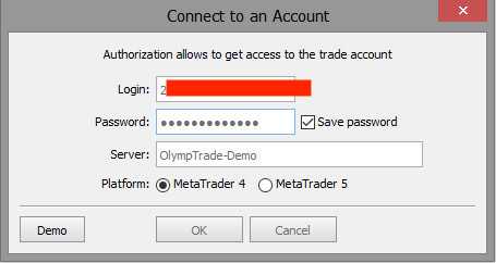 Menghubungkan Akun Olymp Trade dengan MetaTrader 4